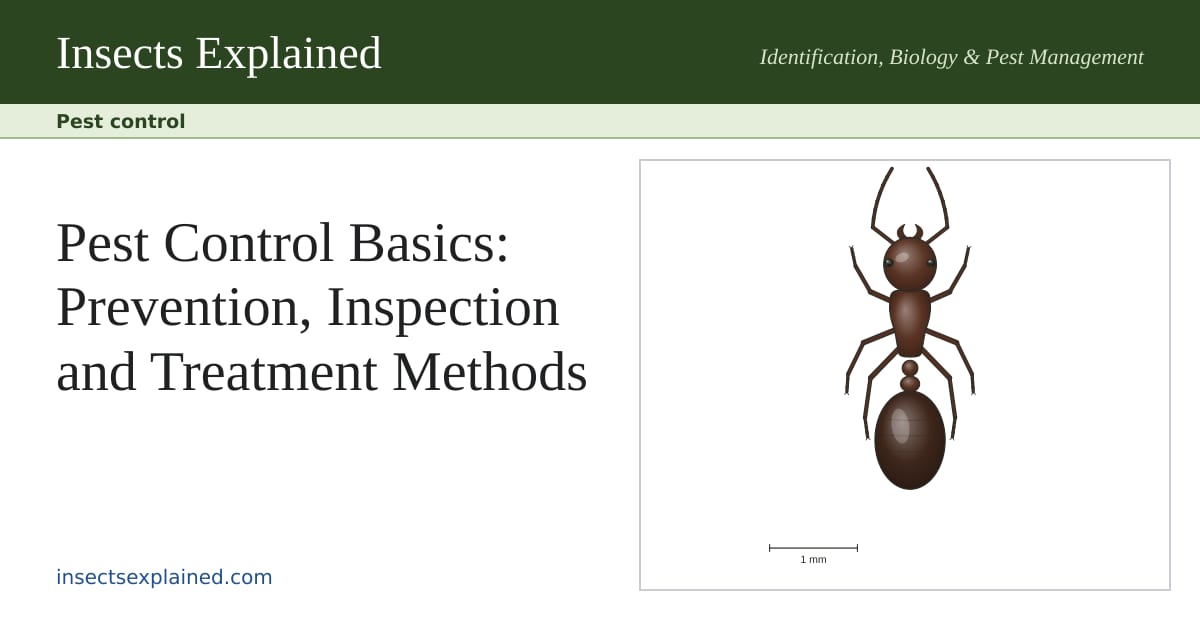 Rehab Methods Pest Control Basics: Prevention, Inspection & Treatment